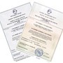 Сертификаты соответствия производства системы ГАРАНТ на компакт-дисках требованиям ГОСТ. Выданы Госстандартом России и Всероссийским научно-исследовательским институтом сертификации